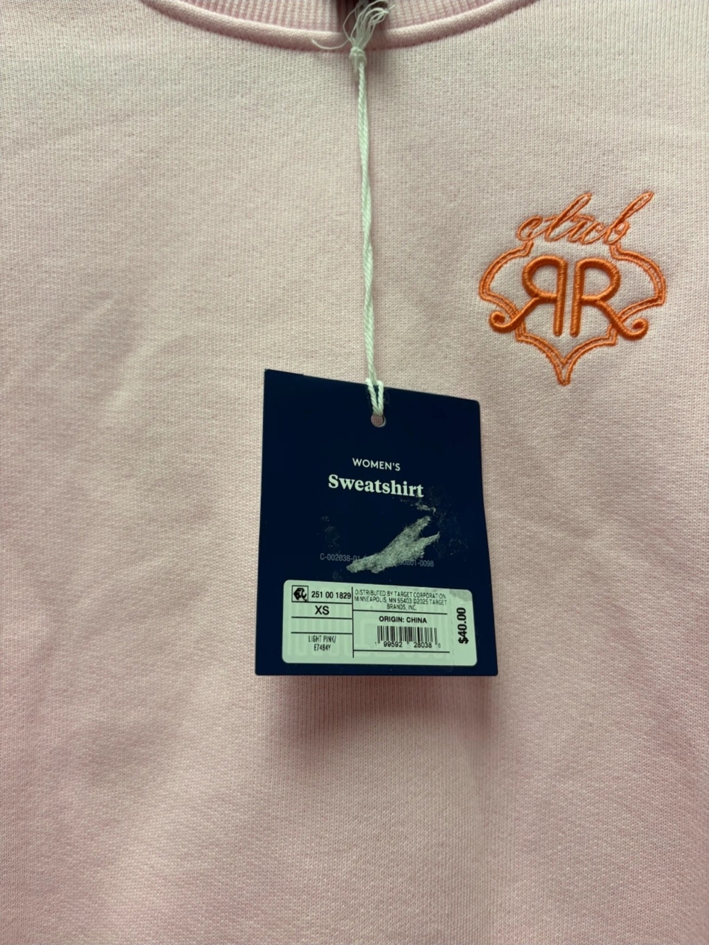 Womens Crewneck Sweatshirt Size XS #615 - Picture 3 of 3